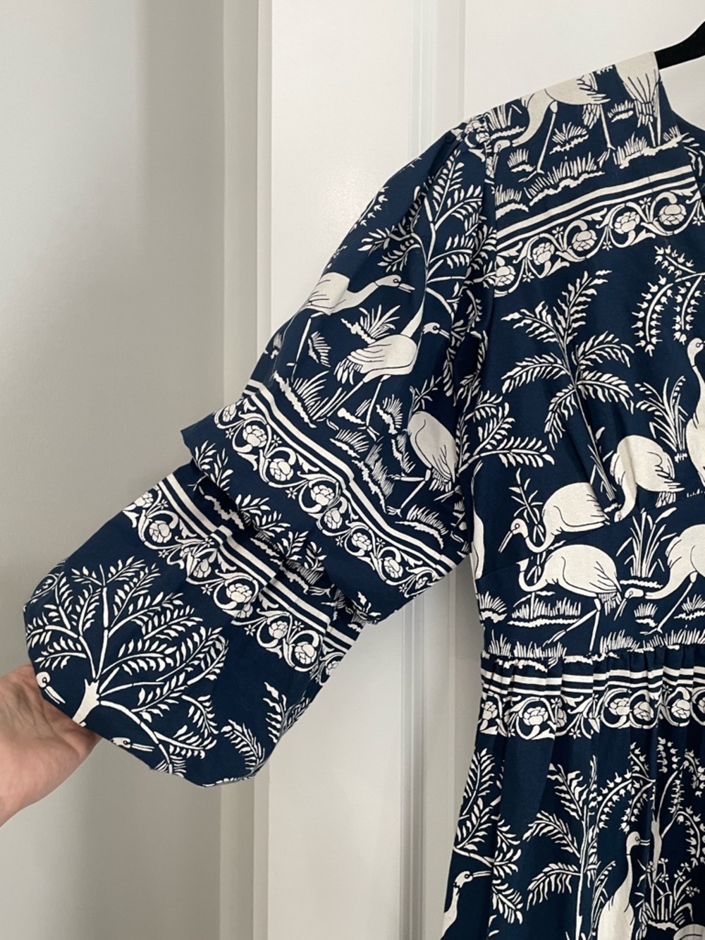 NEW Beyond By Vera Bianca Midi Dress in Harmony Blue coastal luxury.   2 - Picture 6 of 14
